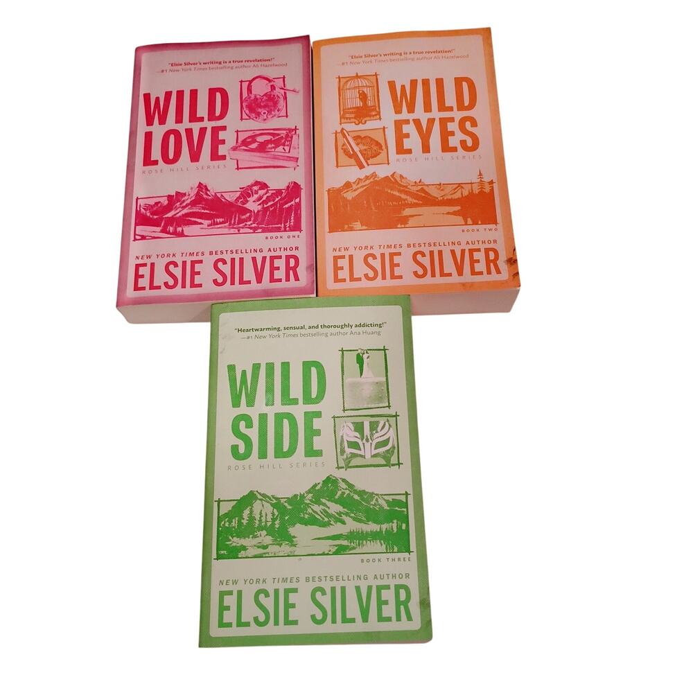 Elsie Silver Wild Love Series Books 1-3 Paperback Contemporary SmallTown Romance